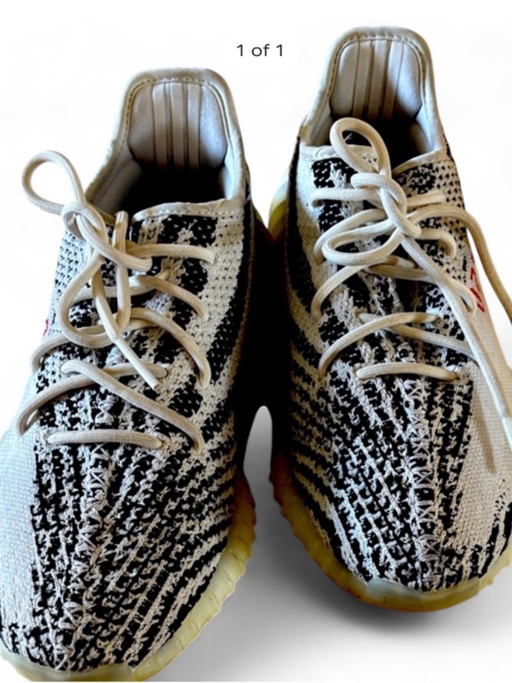 Adidas Black and White Athletic Shoes yeezies